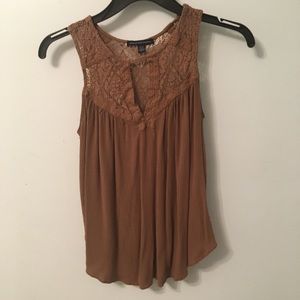 Brown Tank Top